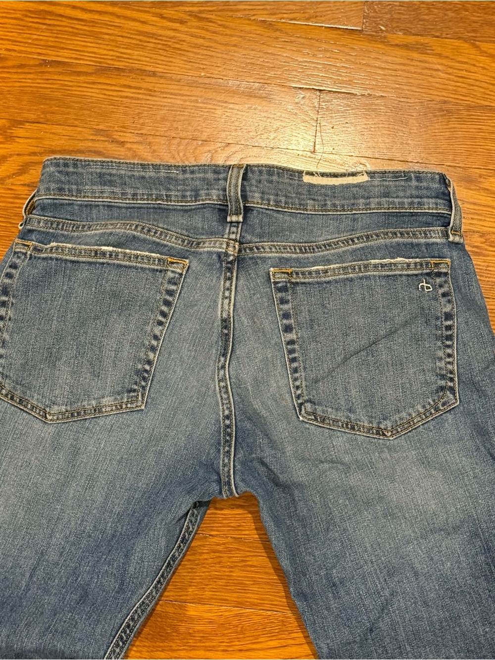 Rag and Bone Jeans low rise slim boyfriend jeans - Picture 5 of 5
